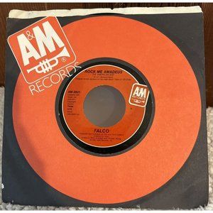 Rock Me Amadeus Falco 45 Vinyl AM Records